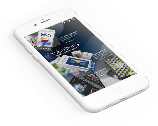 Mockup d'un smartphone qui contient une infographie.